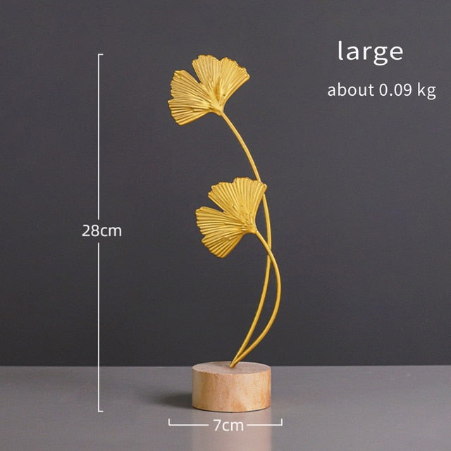 Metal Leaf Decor