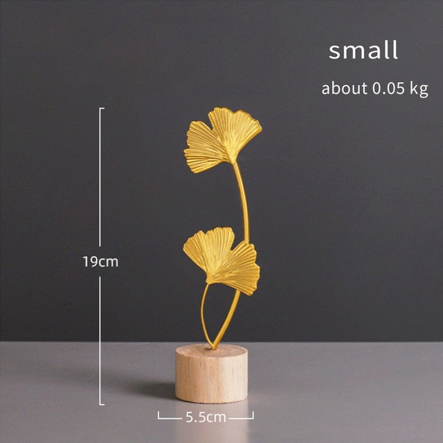 Metal Leaf Decor