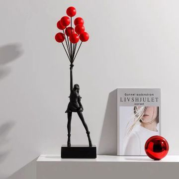 LUXURIOUS FLYING BALLOONS SCULPTURE