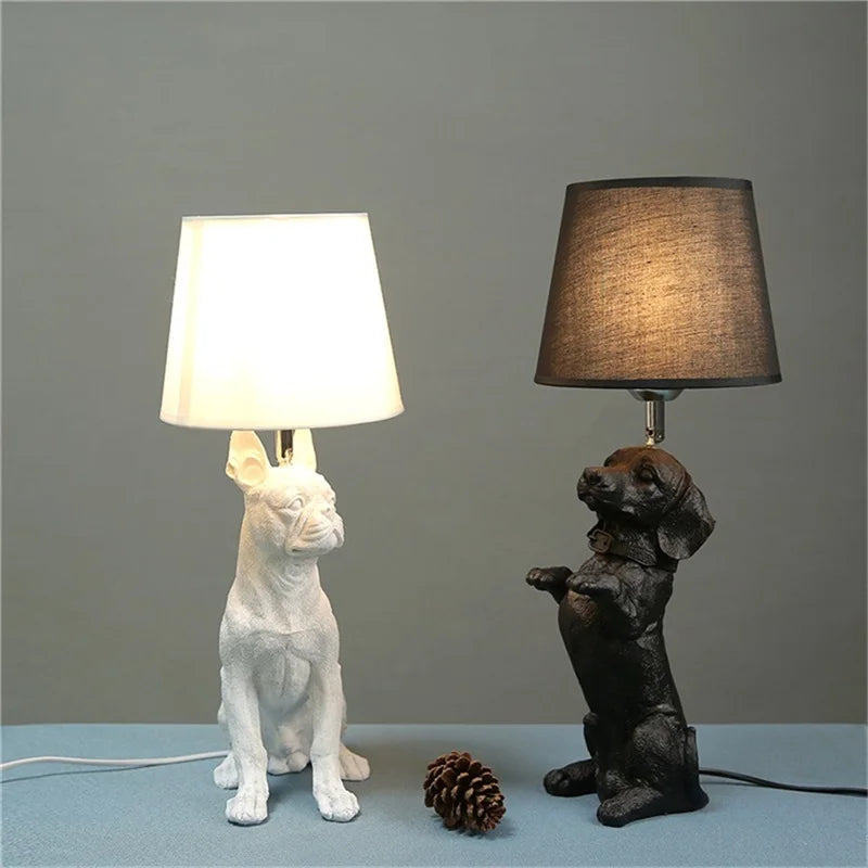 White Ceramic Table Lamp