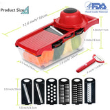 Multi-Functional Stainless Steel Slicer and Cutter