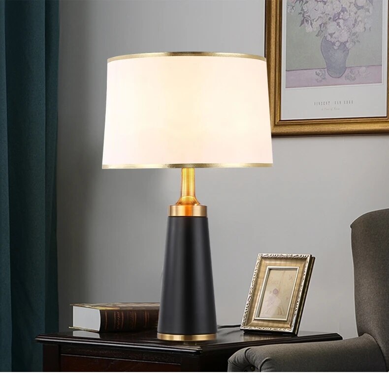 MODERN SIMPLE TABLE LAMP | NORDIC HOME E27 BEDSIDE LMAP
