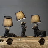 dog style lamp