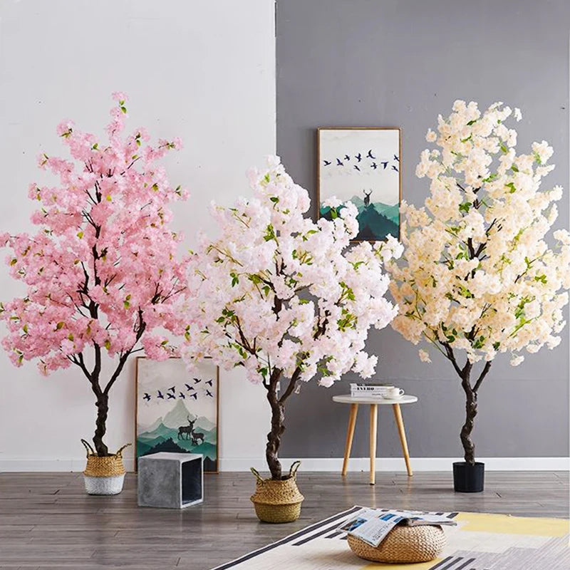 Flowering Cherry Plant | Home Living Room Decor