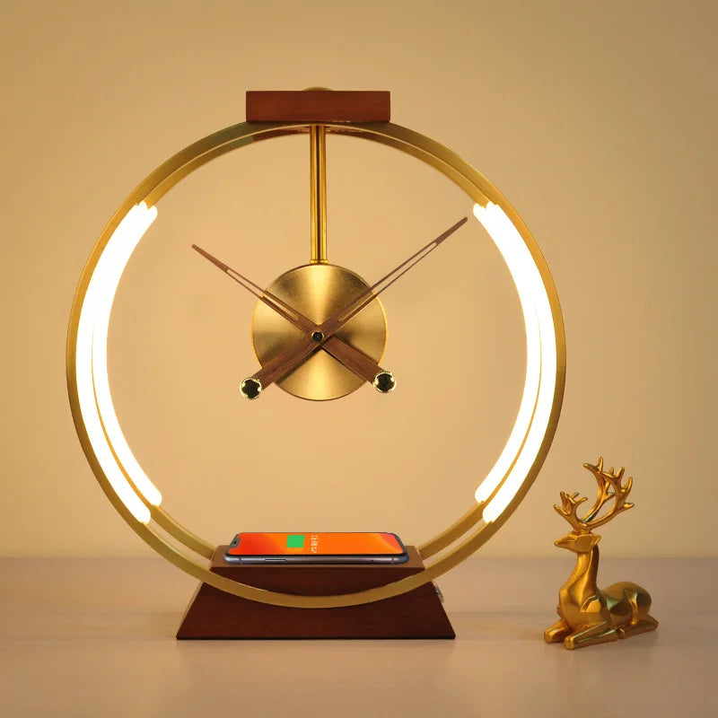 Creative Metal Table Clocks 