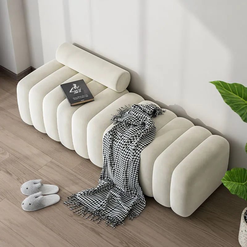 cream color sofa