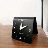 6" Cute No-Ticking Desk Wall Clock 