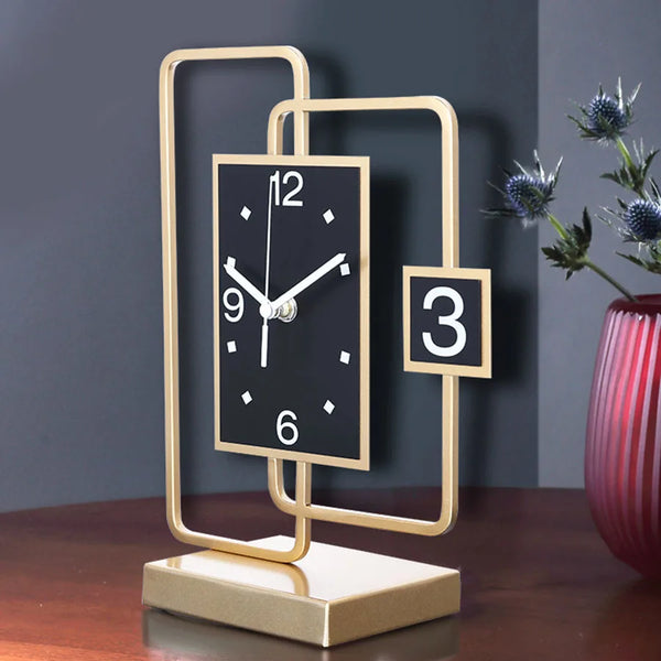 unique style table clock