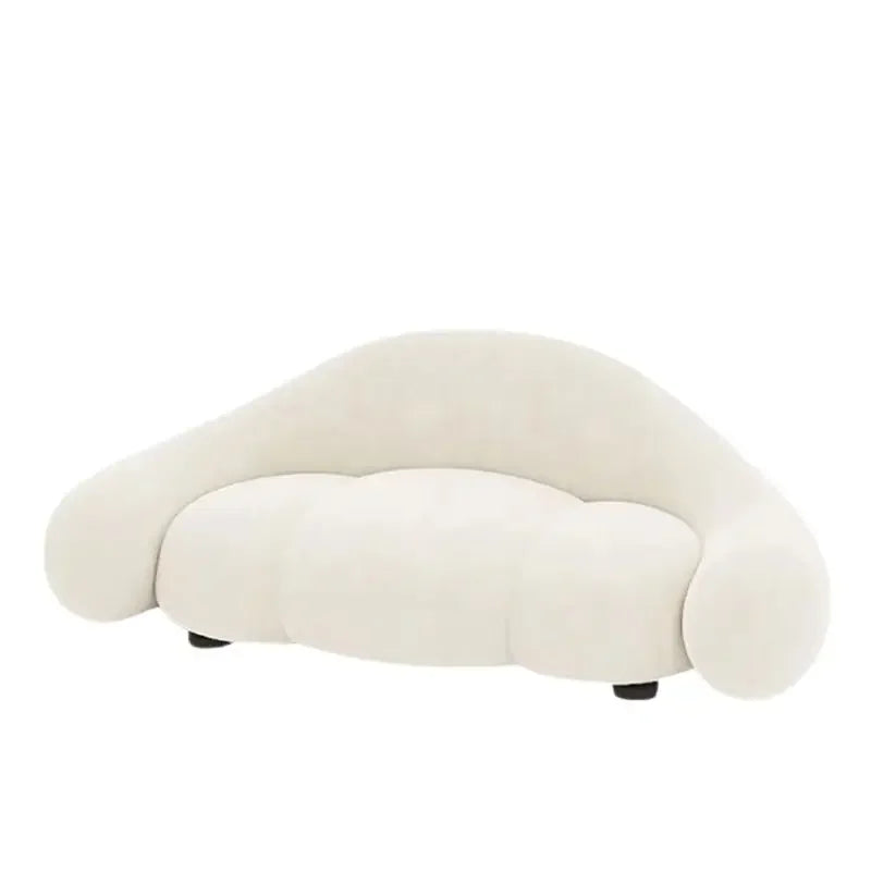 cream color sofa