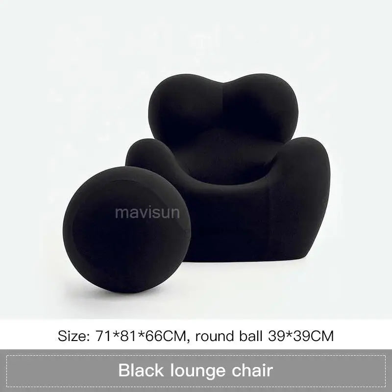 black look chair