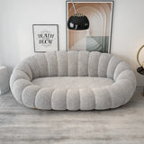 gray big sofa
