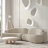 modern living room curved sofa 