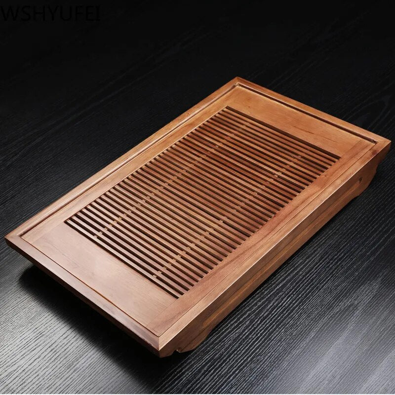 wooden serving tray