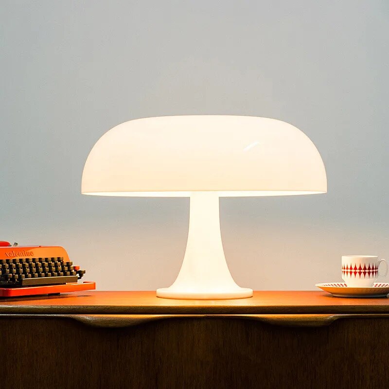 WOODEN ROUND TABLE LAMP |MUSHROOM TABLE LAMP | TABLE LAMP 2007