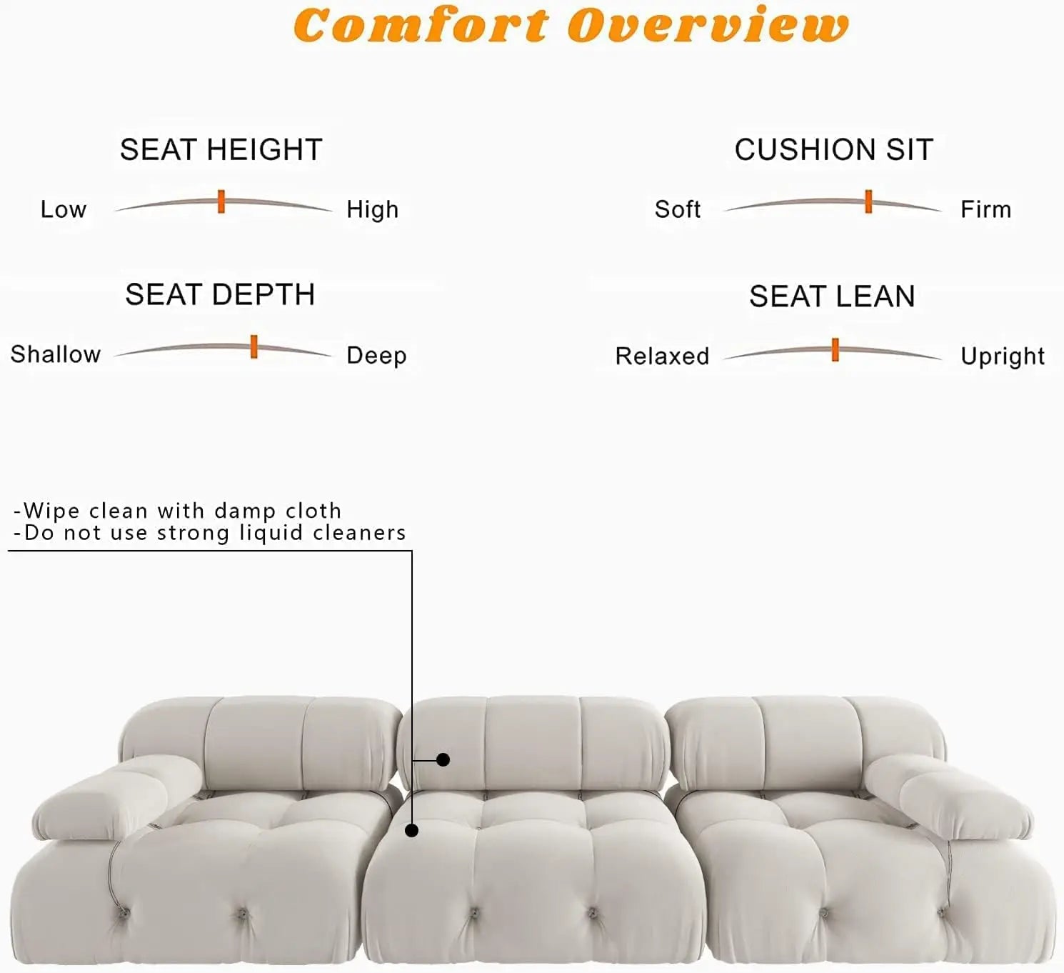 amazing informational  sofa