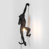 Loft Vintage Hemp Rope Monkey Pendant Light