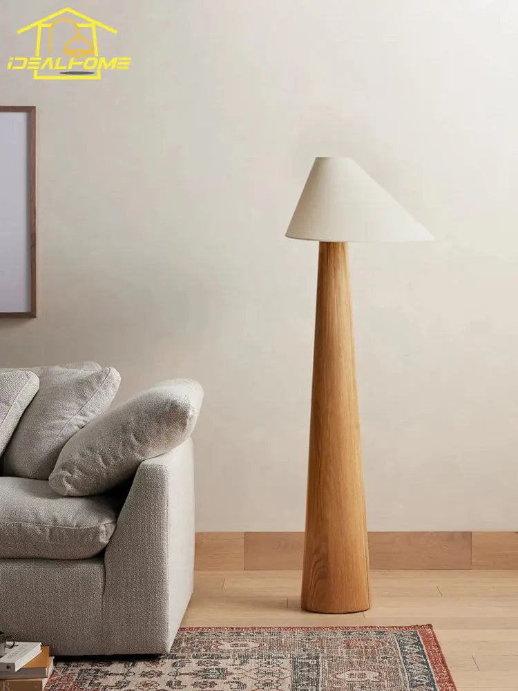 Solid Wood Bedside Lamp 