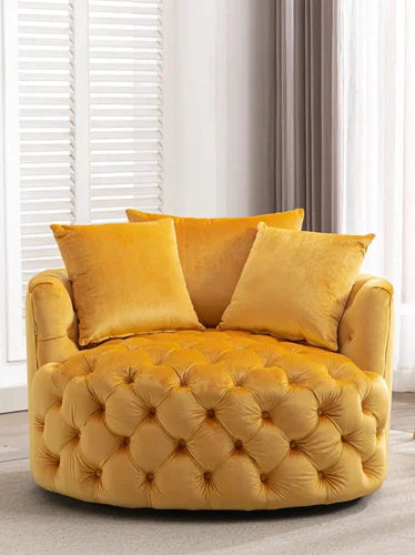 yellow color sofa