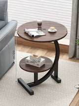 brown size two floor table
