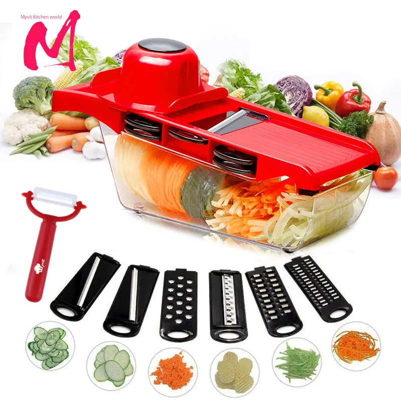 Multi-Functional Stainless Steel Slicer and Cutter