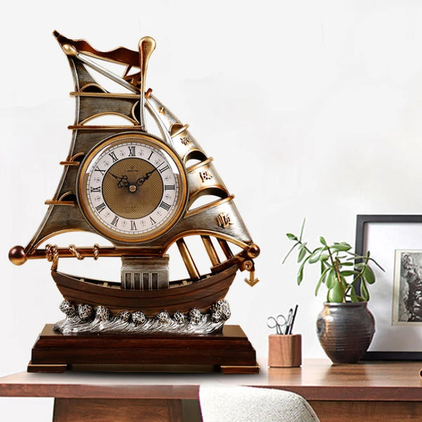 Creative Living Room Resin Desk Clock