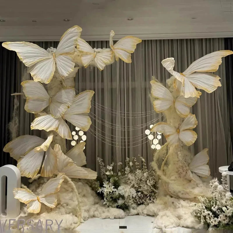 Large Paper Butterfly | Decorative Backdrop Layout