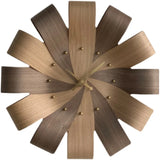 Round Shape  Wooden Wall Clock 