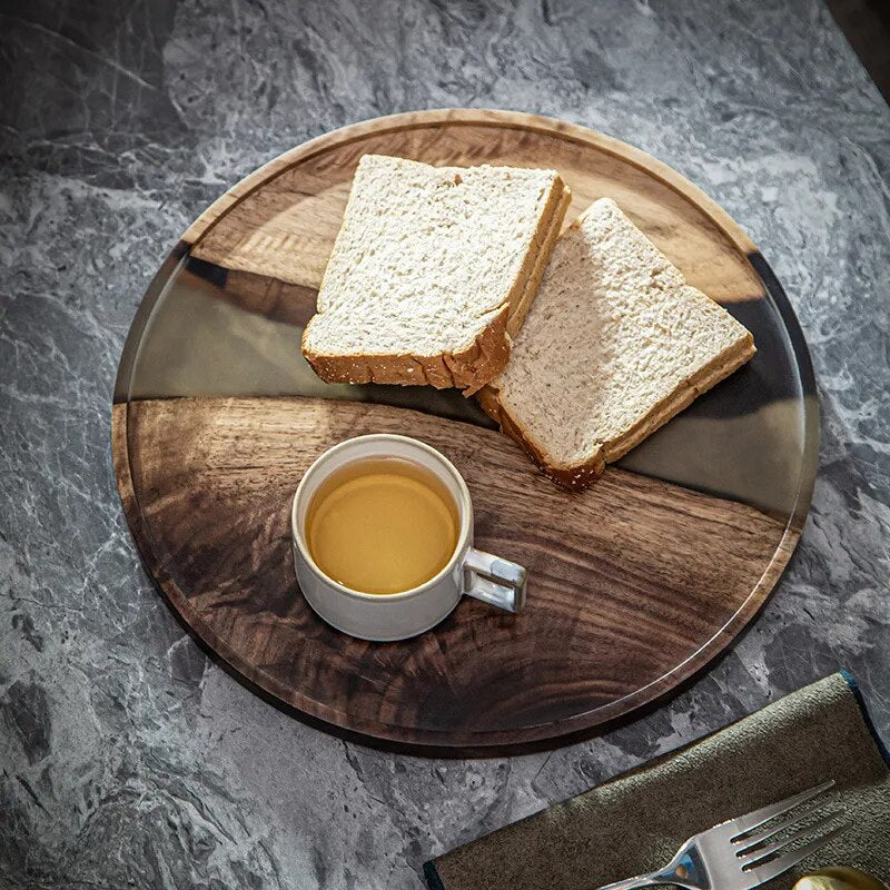 Round Tray for tea