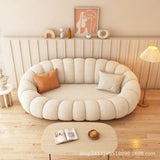 curved sofa living room
