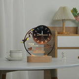 star shaped table clock