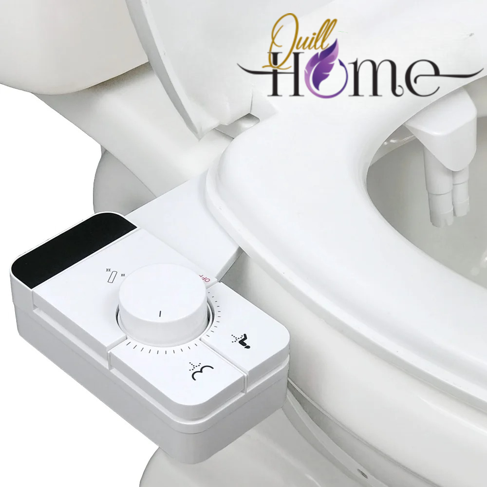 Self Cleaning Dual Nozzle Bidet | Toilet Water Seat Sprayer