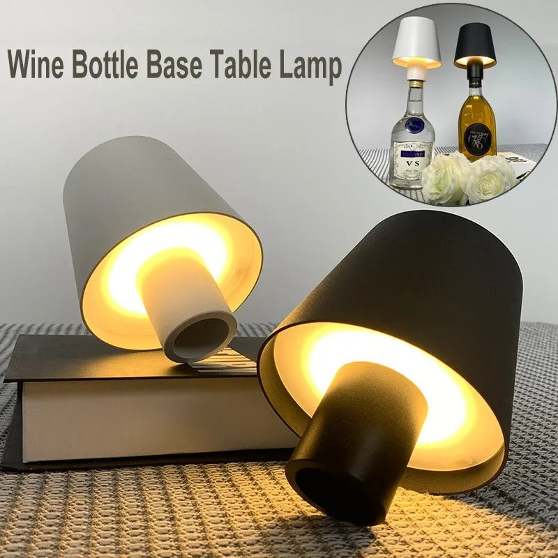 Wireless Bottle Lamp | Rechargeable Lamp