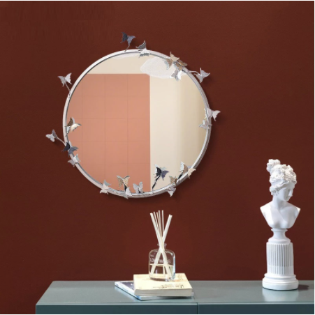 Creative Wall Mirror | Butterfly Mirror Decoration