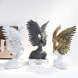 Multi Angel Wings Art Sculpture