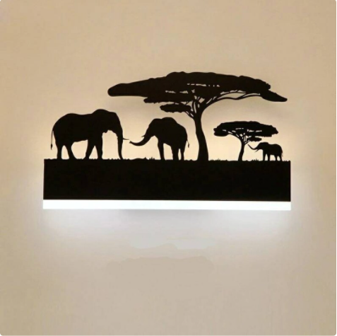 Decorative wall lamps