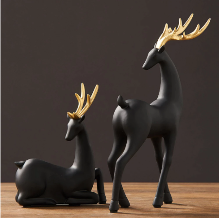 Golden Deer Statue