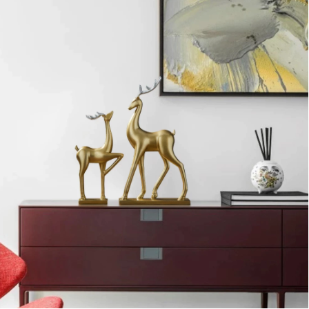 Golden Deer Statue