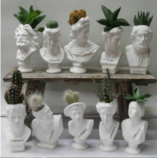 Human Flower Vases