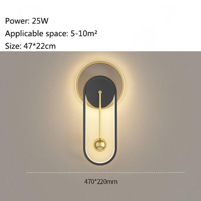 Modern LED wall lights