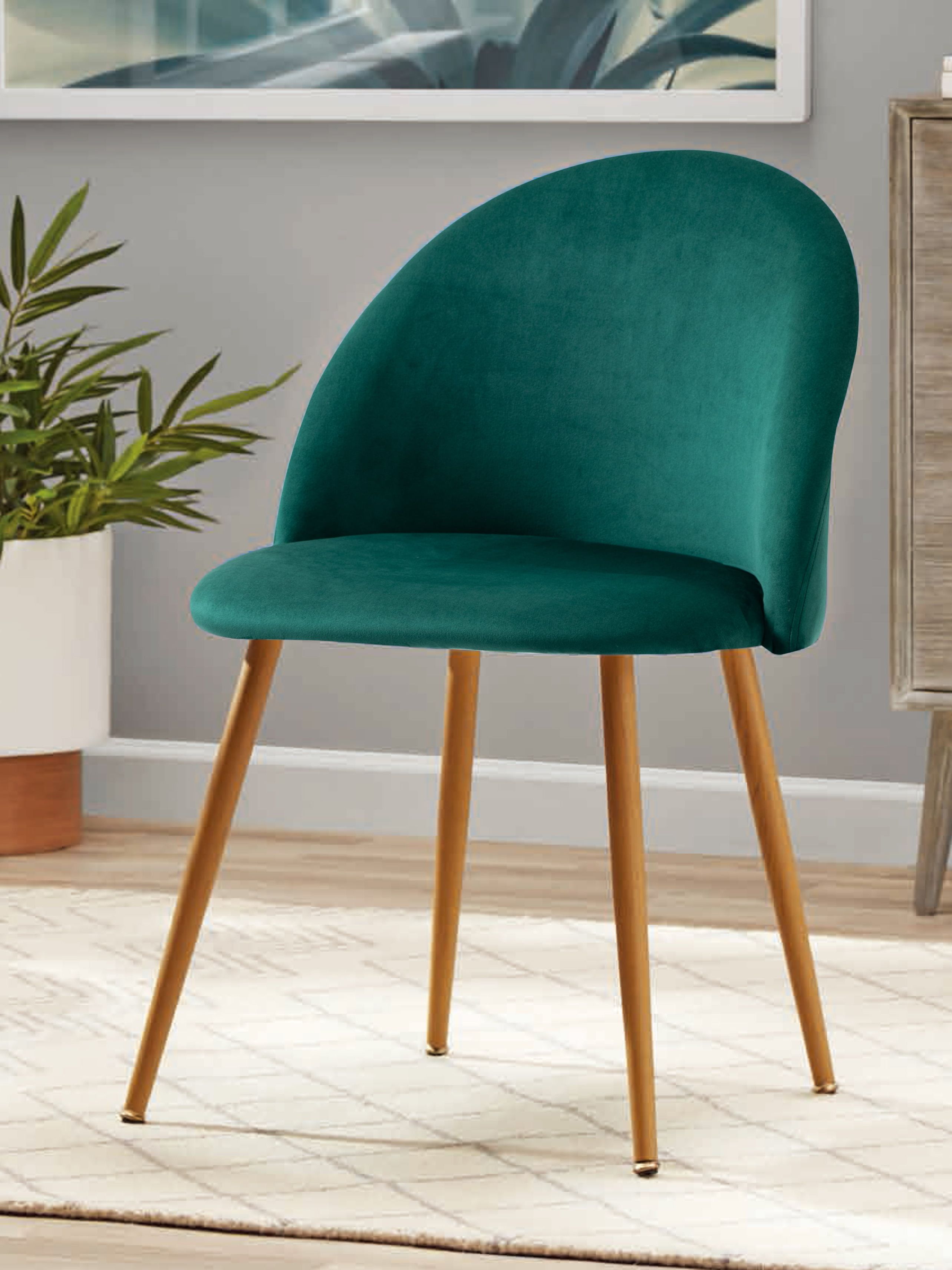 Retro accent chairs