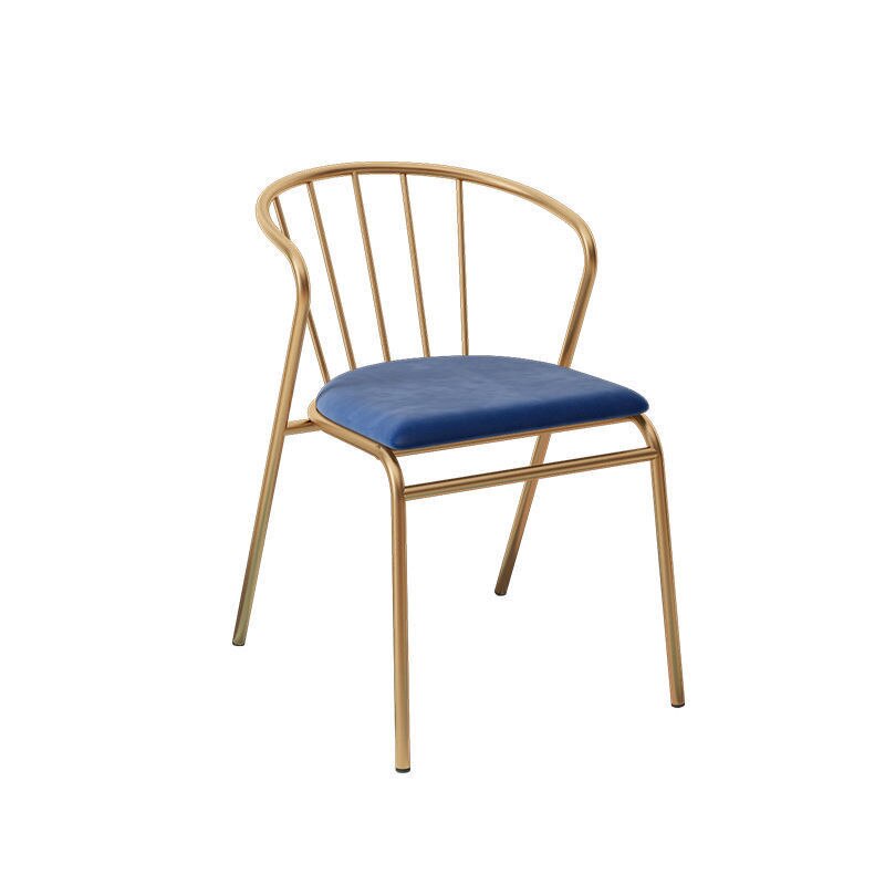 blue color foam chair