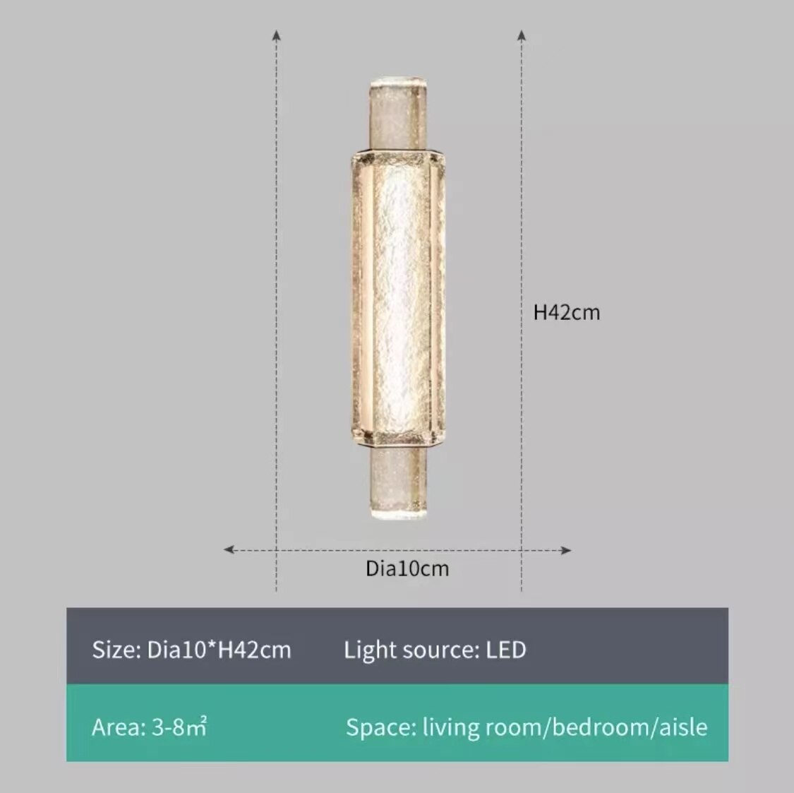 size view of light