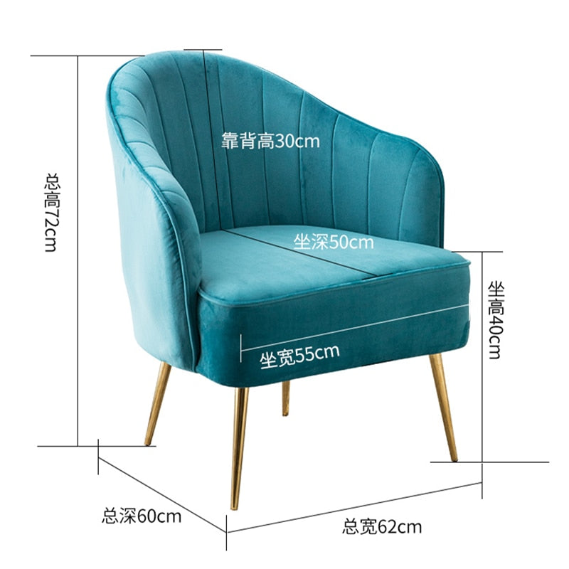 size of chair