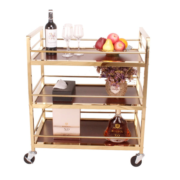 Serving Tray Cart with Wheels