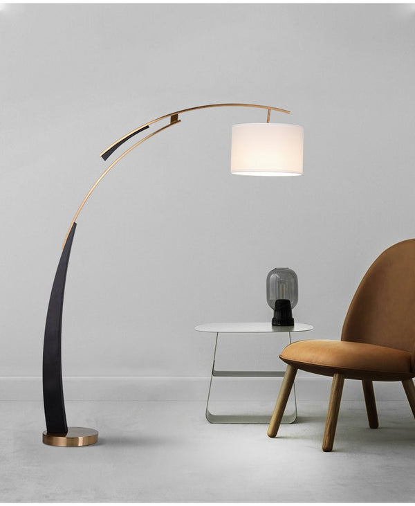 living room arc floor lamp