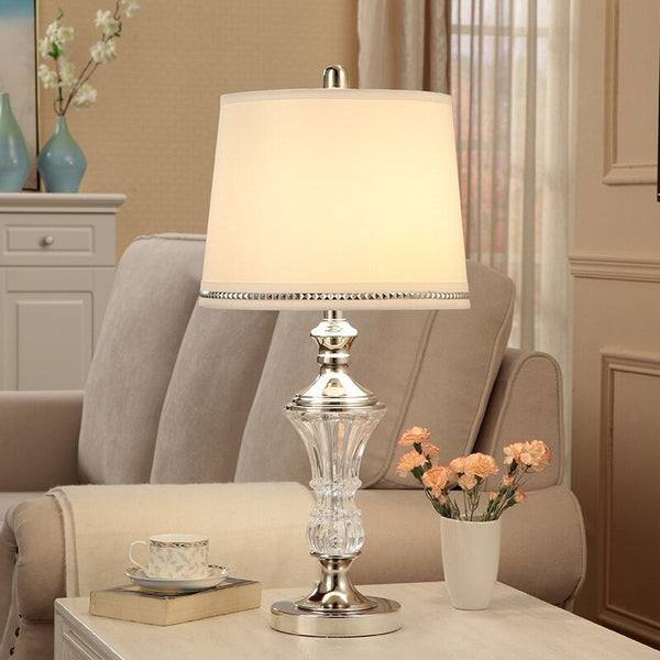 gold crystal table lamp