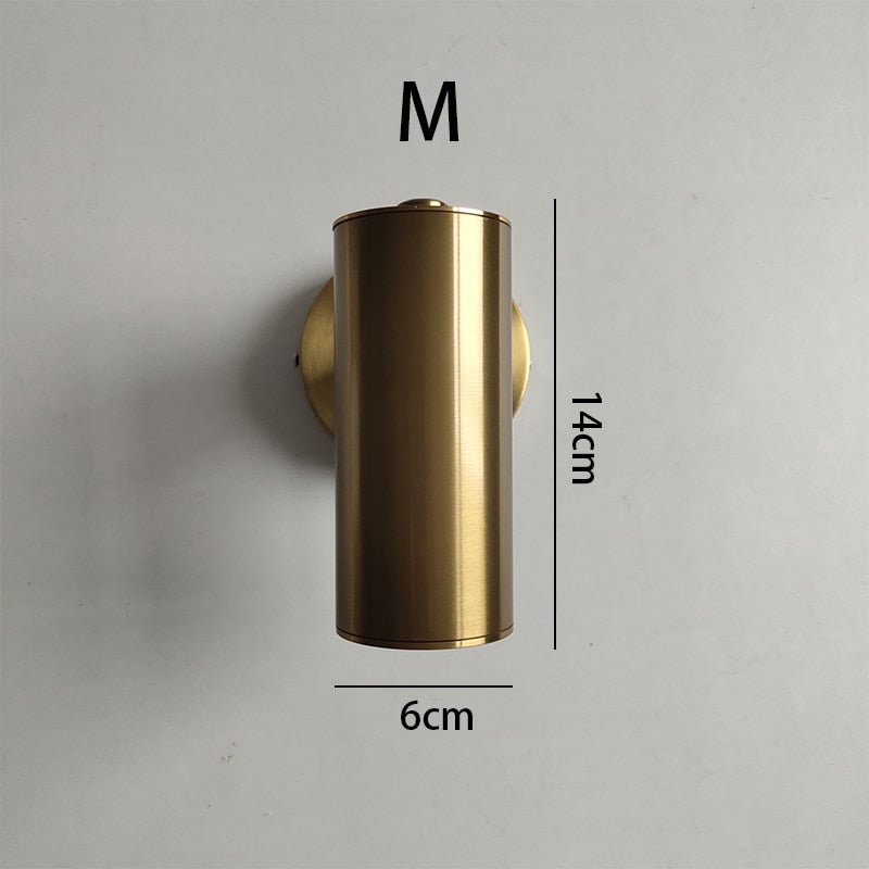 size view of lamp