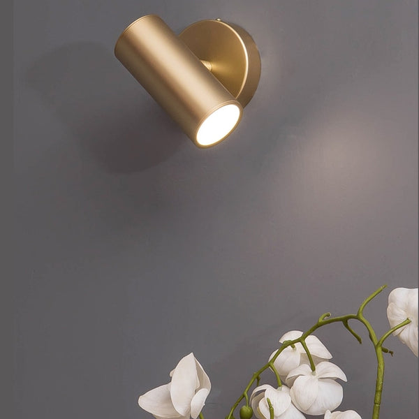 Brass wall lamp