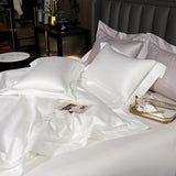 white bedroom cushions