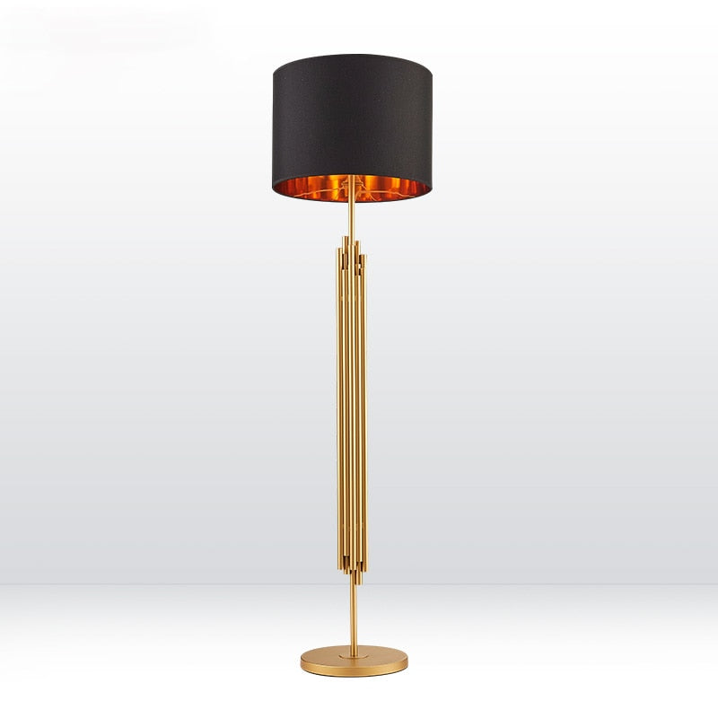 black standing lamp for living room